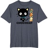 image:imageChococat Logo and Duckies Tee TShirtHeather Blue