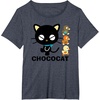 image:imageChococat Logo and Duckies Tee TShirtHeather Blue