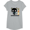 image:imageChococat Logo and Duckies Tee TShirtHeather Grey