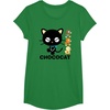 image:imageChococat Logo and Duckies Tee TShirtKelly Green
