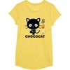 image:imageChococat Logo and Duckies Tee TShirtLemon Yellow