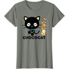 image:imageChococat Logo and Duckies Tee TShirtOlive Heather
