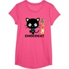 image:imageChococat Logo and Duckies Tee TShirtPink Heather