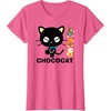 image:imageChococat Logo and Duckies Tee TShirtPink Heather