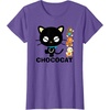 image:imageChococat Logo and Duckies Tee TShirtPurple Heather