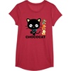 image:imageChococat Logo and Duckies Tee TShirtRed Heather