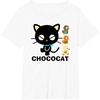 image:imageChococat Logo and Duckies Tee TShirtWhite