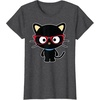 image:imageChococat Nerd Glasses TShirtDark Heather Grey