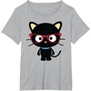image:imageChococat Nerd Glasses TShirtHeather Grey