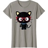 image:imageChococat Nerd Glasses TShirtSlate Grey