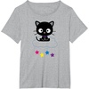image:imageChococat Sitting in The Clouds Tee TShirtHeather Grey