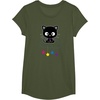 image:imageChococat Sitting in The Clouds Tee TShirtOlive Green