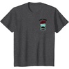 image:imageChococat Stay Sweet Chocolate Bar TShirtDark Heather Grey