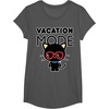 image:imageChococat Vacation Mode Sunglasses TShirtAsphalt Grey