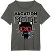 image:imageChococat Vacation Mode Sunglasses TShirtAsphalt Grey