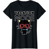 image:imageChococat Vacation Mode Sunglasses TShirtBlack