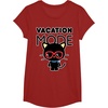 image:imageChococat Vacation Mode Sunglasses TShirtCranberry Red
