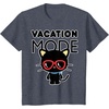 image:imageChococat Vacation Mode Sunglasses TShirtHeather Blue
