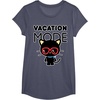 image:imageChococat Vacation Mode Sunglasses TShirtHeather Blue