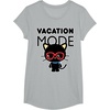 image:imageChococat Vacation Mode Sunglasses TShirtHeather Grey