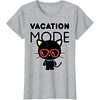 image:imageChococat Vacation Mode Sunglasses TShirtHeather Grey
