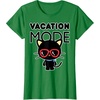 image:imageChococat Vacation Mode Sunglasses TShirtKelly Green