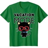 image:imageChococat Vacation Mode Sunglasses TShirtKelly Green