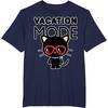 image:imageChococat Vacation Mode Sunglasses TShirtNavy Blue