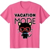 image:imageChococat Vacation Mode Sunglasses TShirtPink Heather