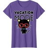 image:imageChococat Vacation Mode Sunglasses TShirtPurple Heather
