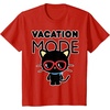 image:imageChococat Vacation Mode Sunglasses TShirtRed