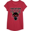 image:imageChococat Vacation Mode Sunglasses TShirtRed Heather