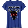 image:imageChococat Vacation Mode Sunglasses TShirtRoyal Blue