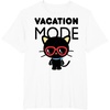 image:imageChococat Vacation Mode Sunglasses TShirtWhite