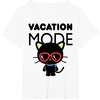 image:imageChococat Vacation Mode Sunglasses TShirtWhite