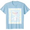 image:imageCinnamoroll Bubble Blue Ginham Daisy TShirt SmallBaby Blue