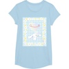 image:imageCinnamoroll Bubble Blue Ginham Daisy TShirt SmallBaby Blue