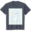 image:imageCinnamoroll Bubble Blue Ginham Daisy TShirt SmallHeather Blue
