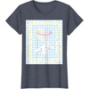 image:imageCinnamoroll Bubble Blue Ginham Daisy TShirt SmallHeather Blue