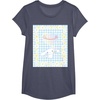 image:imageCinnamoroll Bubble Blue Ginham Daisy TShirt SmallHeather Blue