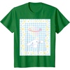 image:imageCinnamoroll Bubble Blue Ginham Daisy TShirt SmallKelly Green