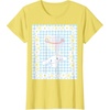 image:imageCinnamoroll Bubble Blue Ginham Daisy TShirt SmallLemon Yellow