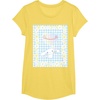 image:imageCinnamoroll Bubble Blue Ginham Daisy TShirt SmallLemon Yellow