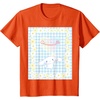 image:imageCinnamoroll Bubble Blue Ginham Daisy TShirt SmallOrange