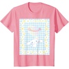 image:imageCinnamoroll Bubble Blue Ginham Daisy TShirt SmallPink