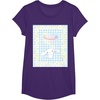 image:imageCinnamoroll Bubble Blue Ginham Daisy TShirt SmallPurple