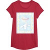 image:imageCinnamoroll Bubble Blue Ginham Daisy TShirt SmallRed Heather