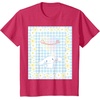 image:imageCinnamoroll Bubble Blue Ginham Daisy TShirt SmallRed Heather
