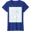 image:imageCinnamoroll Bubble Blue Ginham Daisy TShirt SmallRoyal Blue