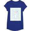 image:imageCinnamoroll Bubble Blue Ginham Daisy TShirt SmallRoyal Blue